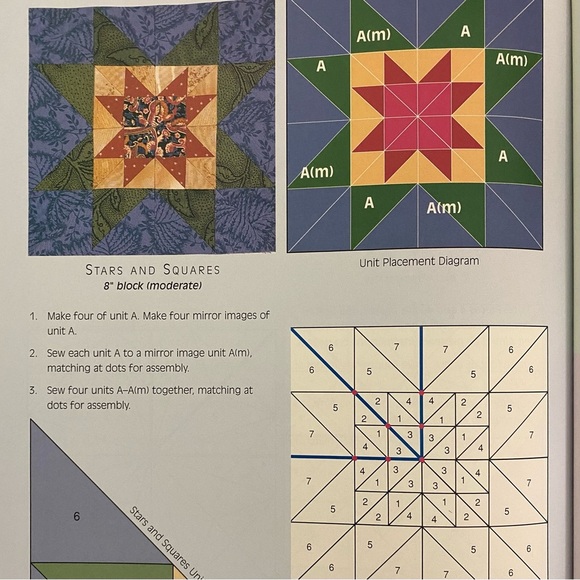 Beautiful Foundation-Pieced Quilt Blocks Book by Mary Jo Hiney - Picture 9 of 16